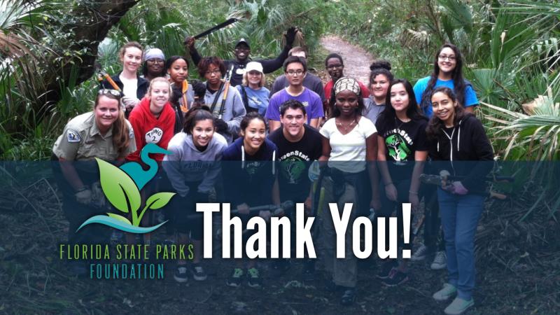 Thank You - Florida State Parks Foundation